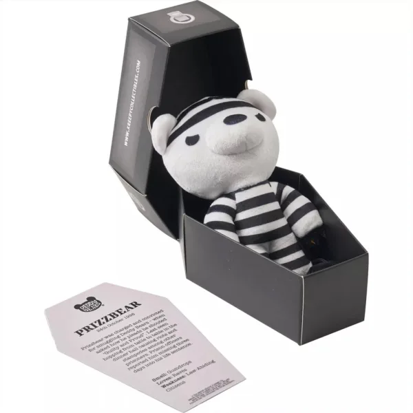 Deddy Bear Prizzbear de pluș în sicriu, seria 5, 15 cm imaginea 2