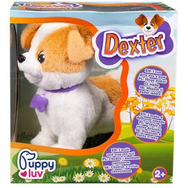 Dexter, cățelușul de pluș interactiv - Puppy Luv imaginea 2