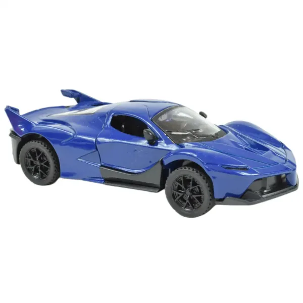Die-Cast: Mașină sport de lux din metal cu uși deschise, în diferite variante 12cm 1db imaginea 14