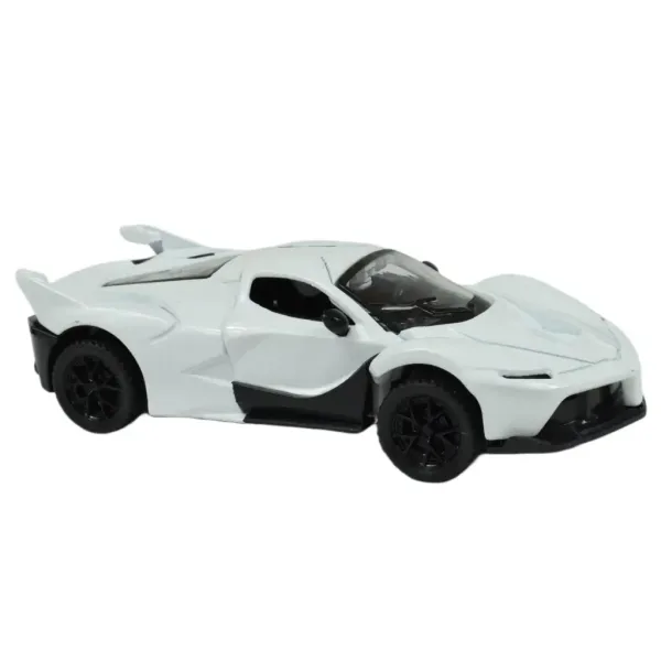 Die-Cast: Mașină sport de lux din metal cu uși deschise, în diferite variante 12cm 1db imaginea 19