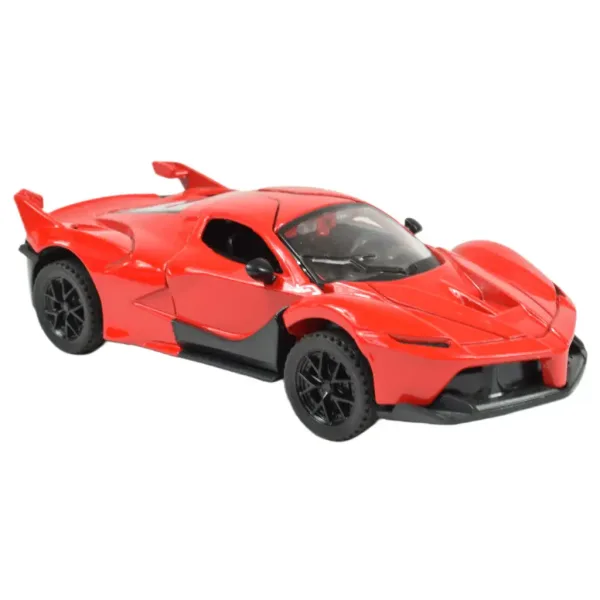 Die-Cast: Mașină sport de lux din metal cu uși deschise, în diferite variante 12cm 1db imaginea 5