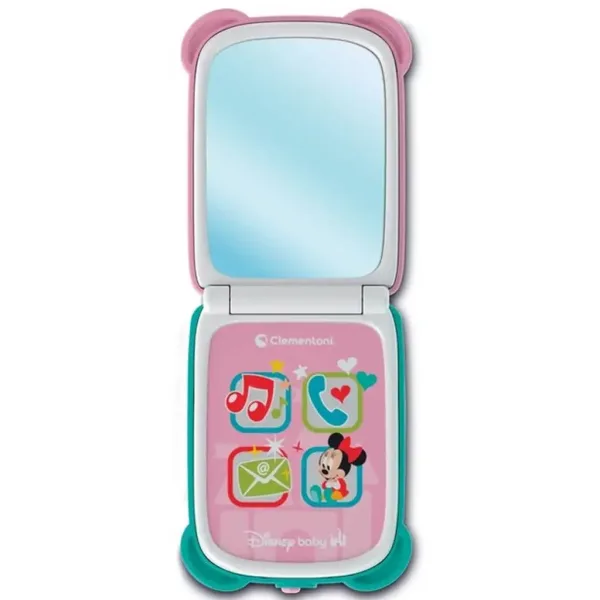 Disney+Baby: Telefon de jucărie Minnie Mouse - Clementoni imaginea 3