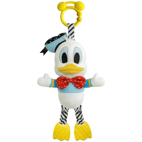 Disney+Donald+Rățoi+pluș+moale+jucărie+pentru+bebeluși+-+Clementoni imaginea 2