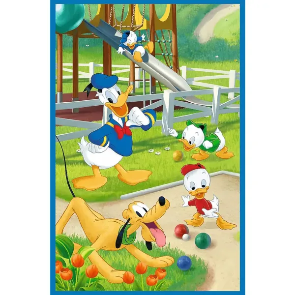 Disney: Echipa lui Mickey Mouse puzzle 3x80 bucăți - Trefl imaginea 3