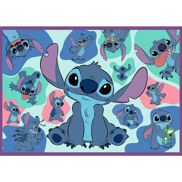 Disney: Minunatul Stitch puzzle 4x250 piese - Trefl imaginea 2