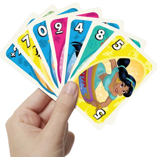 Disney Princess UNO joc de cărți - Mattel imaginea 2