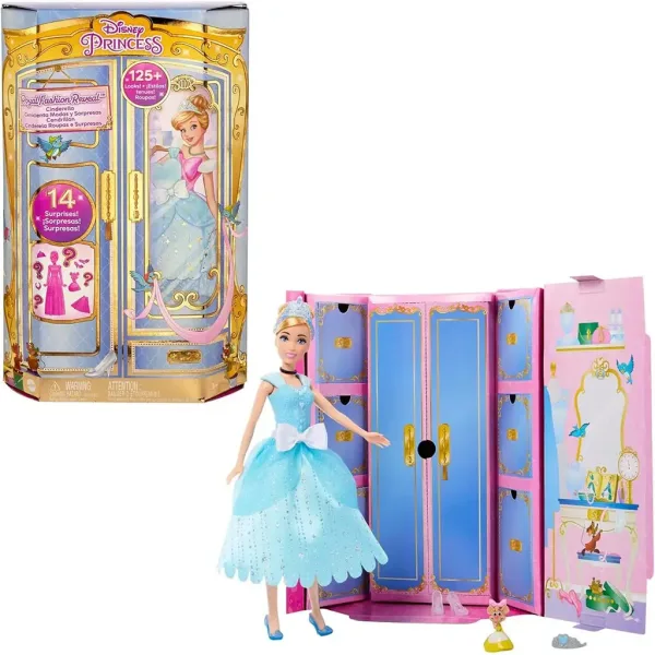 Disney Prințese: Păpușă Paradă de Modă - Cenușăreasa - Mattel imaginea 2