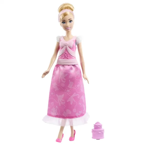 Disney+Prințese: Set de joacă fabulos cu păpușa Cenușăreasa - Mattel imaginea 3