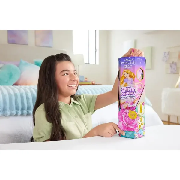 Disney Prințese: Surpriză Magică Păpușă Rapunzel - Mattel imaginea 3