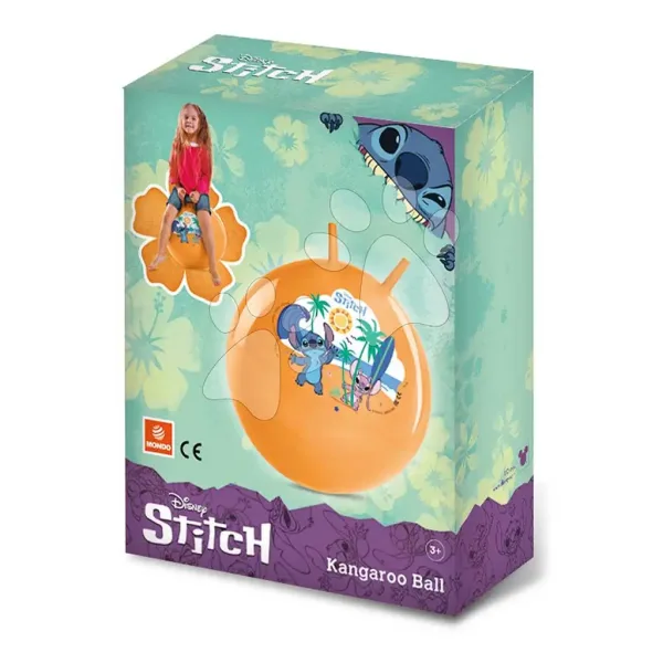 Disney Stitch minge săltăreață 50cm - Mondo Toys imaginea 2