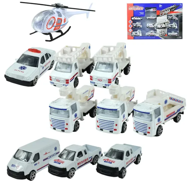 Echipe de salvare: set de 10 vehicule de intervenție. imaginea 2
