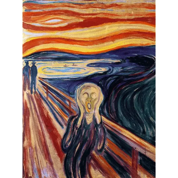Edvard Munch: Țipătul puzzle din lemn de 200 de piese - Trefl imaginea 2