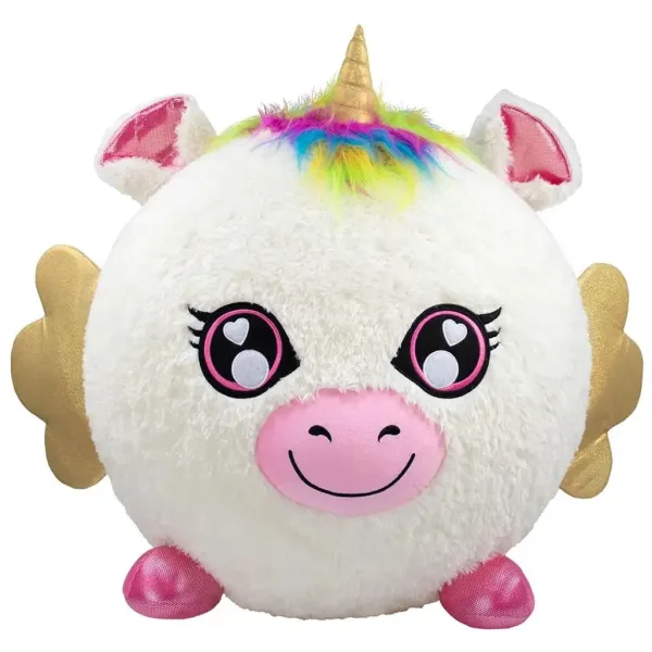 Eolo: Unicorn de pluș gonflabil Biggies, 45cm imaginea 1