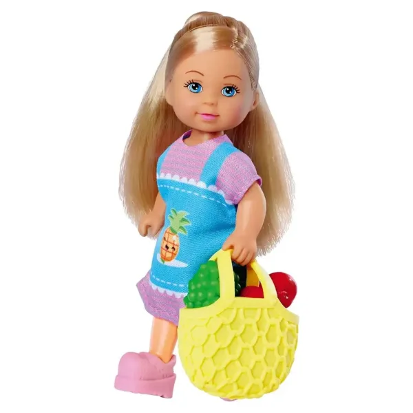 Evi Love: Set de joacă cu păpușa Evi și stand de fructe - Simba Toys imaginea 3