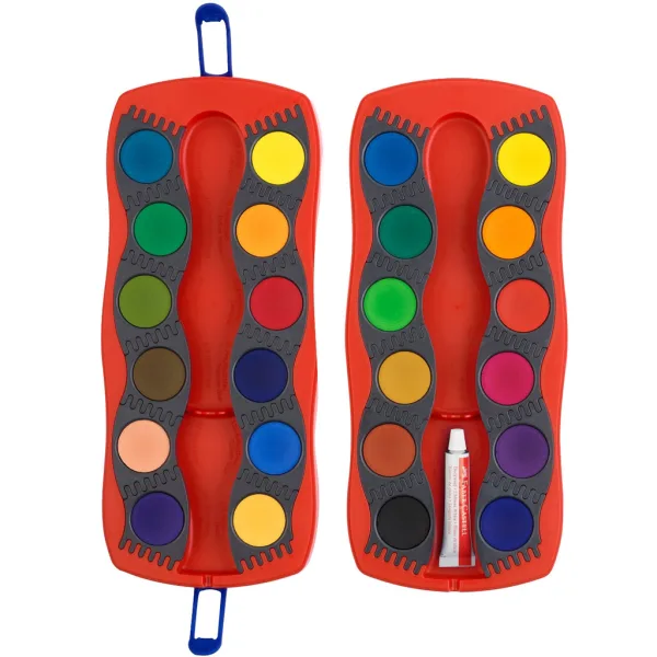 Faber-Castell: Set de acuarele Connector, 24 de culori imaginea 2