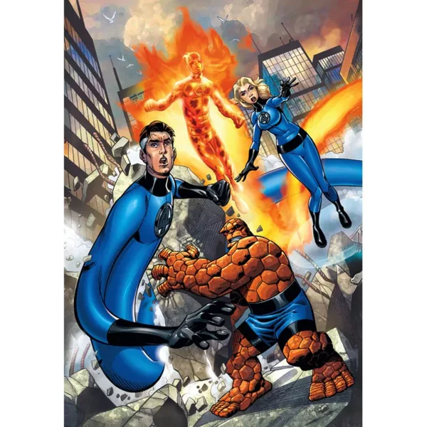 Fantasticii Patru puzzle Super de 180 de piese - Clementoni imaginea 2