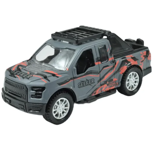 Fast Racer: Pickup cu roți de teren în diferite variante, 11cm imaginea 2