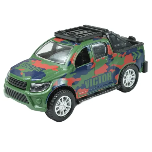 Fast Racer: Pickup cu roți de teren în diferite variante, 11cm imaginea 5