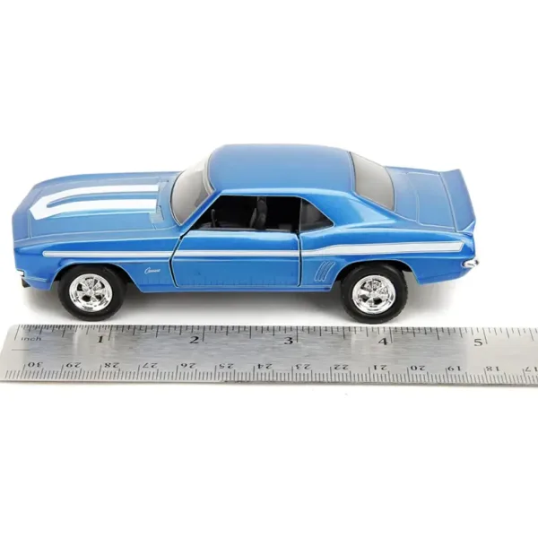 Fast & Furious: Pachet de 2 mașini 1969 Chevrolet Camaro și 1968 Dodge Charger Widebody, scară 1/32 - Jada Toys imaginea 2