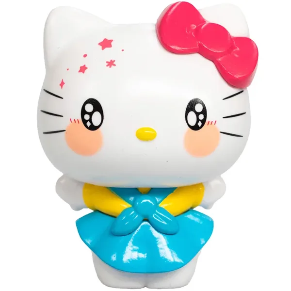 Figurină Hello Kitty Flower Café cu casă decorabilă cu abțibilduri - Comansi imaginea 4