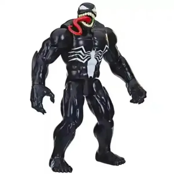 Figurină Păianjen Titan Hero Deluxe Venom de 35 cm - Hasbro imaginea 2