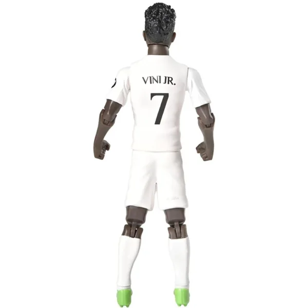 Figurină de acțiune fotbalist, 20 cm - Real Madrid, cu tricoul numărul 7 Vinicius imaginea 3