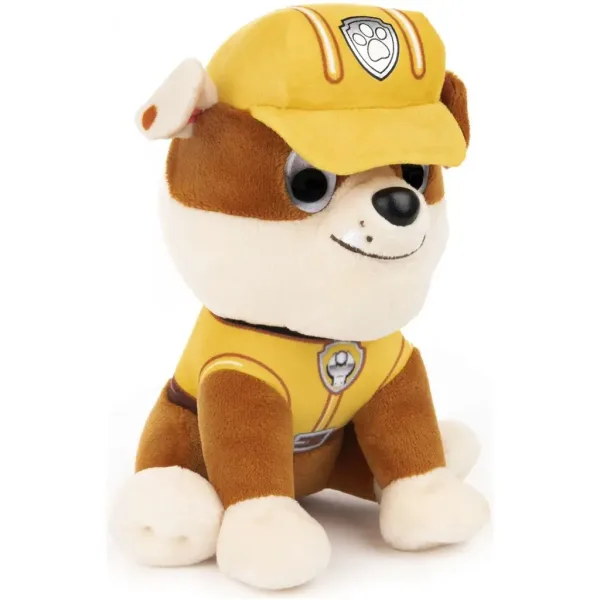 Figurină de pluș Gund Rubble din Patrula cățelușilor, 15 cm - Spin Master imaginea 2