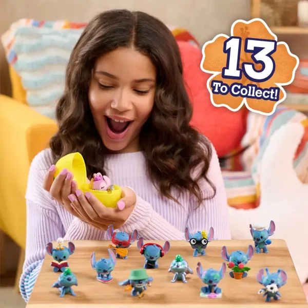 Figurină mini surpriză Disney+Stitch în capsulă în formă de ananas, seria 4, 1 buc. imaginea 4