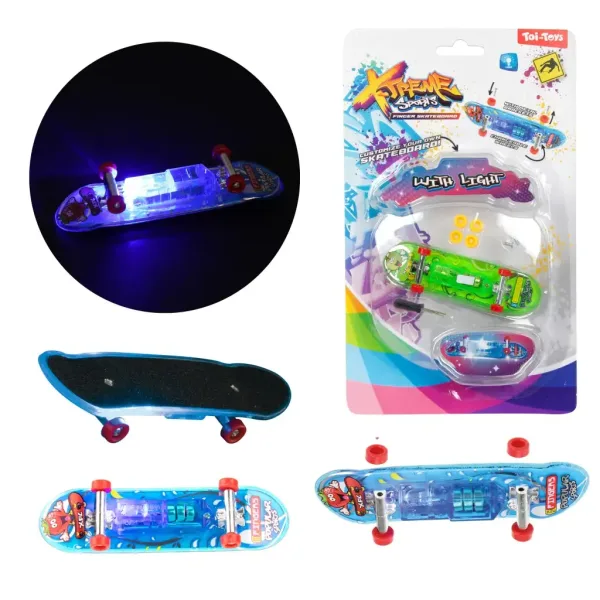 Fingerboard luminos cu mai multe variante 1buc imaginea 2