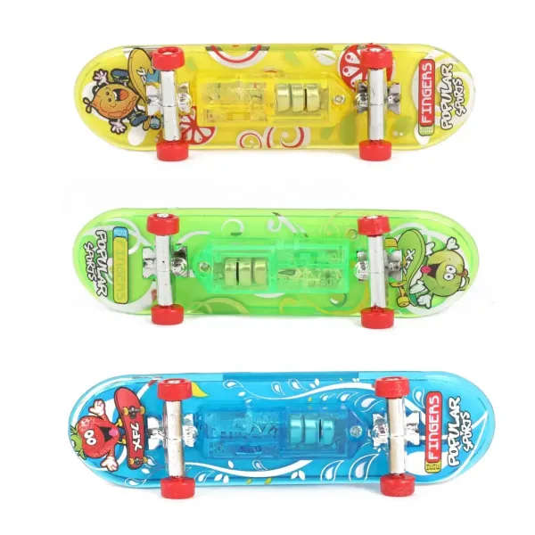 Fingerboard luminos cu mai multe variante 1buc imaginea 3