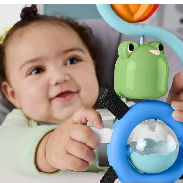 Fisher-Price: Centru de activități cu animale pentru bebeluși - Mattel imaginea 4