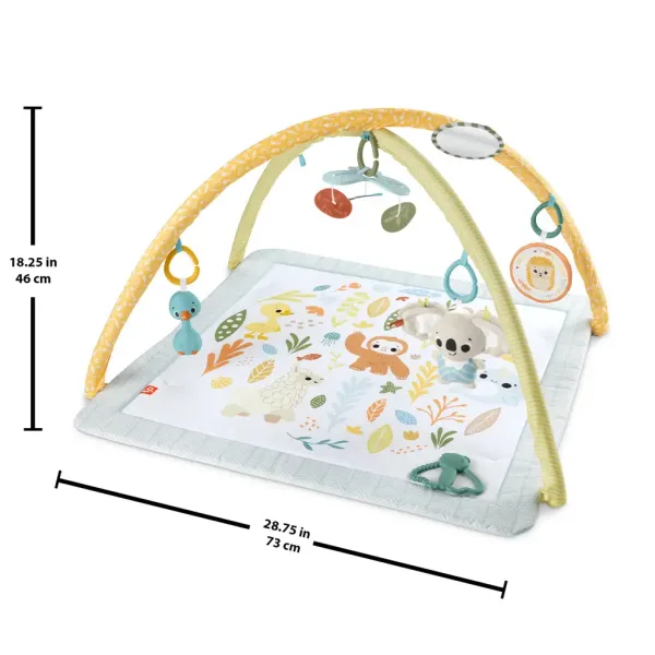 Fisher-Price: Covoraș de joacă Sensimals - Mattel imaginea 4