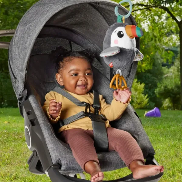 Fisher Price: Drăguț jucărie de pluș tucan zburător - Mattel imaginea 2