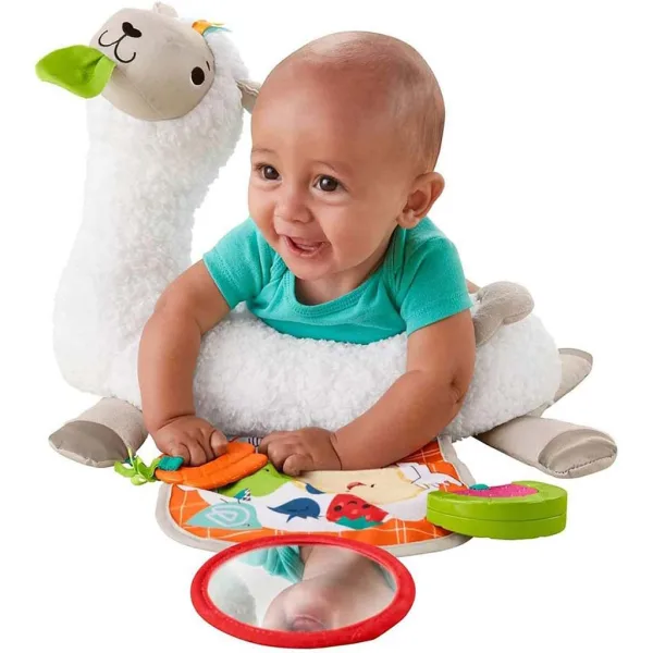 Fisher-Price: Jucărie pentru bebeluși Lăma Micuță de la Mattel imaginea 3