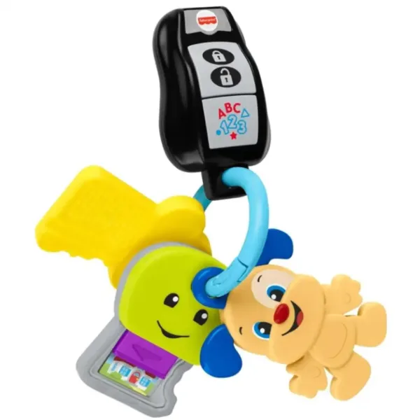 Fisher-Price: Râde și învață - Chei de jucărie pentru dezvoltare - Mattel imaginea 2