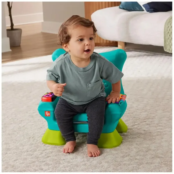 Fisher-Price: Râzi și Învață Scăunel Educativ - Mattel imaginea 3