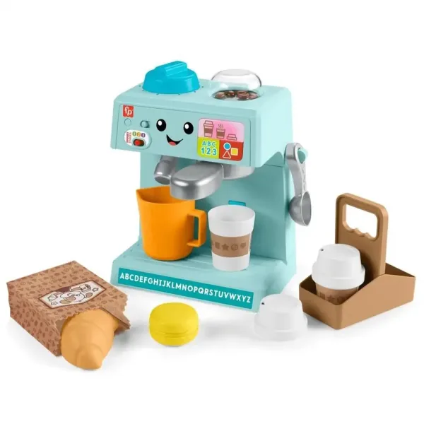 Fisher-Price: Râzi și învață Aparat de cafea Babarista - Mattel imaginea 3
