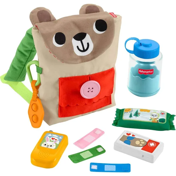 Fisher-Price: Rucsac cu ursuleț - Mattel imaginea 2