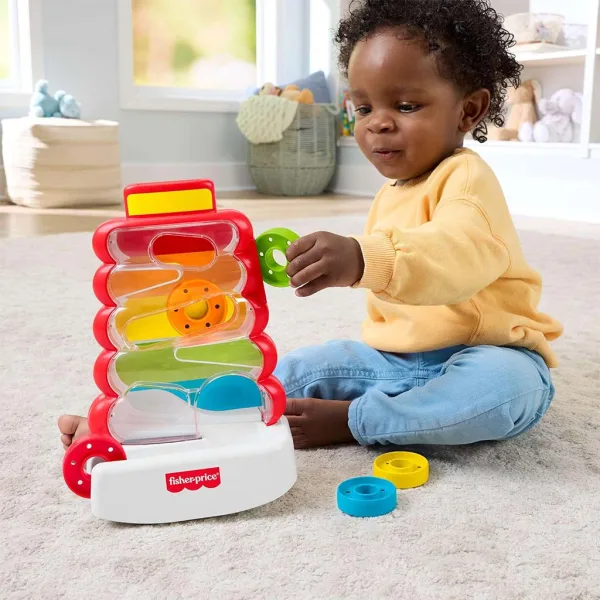 Fisher-Price: Set de joc turn cu inele Zsupsz - Mattel imaginea 2