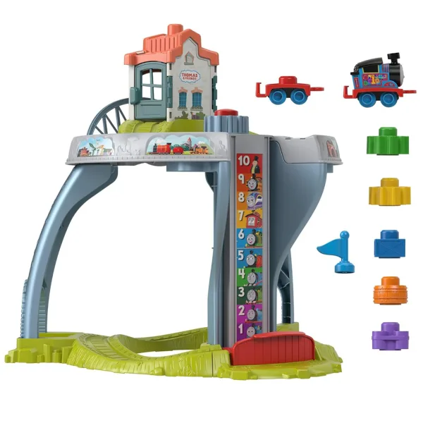 Fisher-Price: Thomas și prietenii săi - primul meu set de masă cu trenulețe - Mattel imaginea 3
