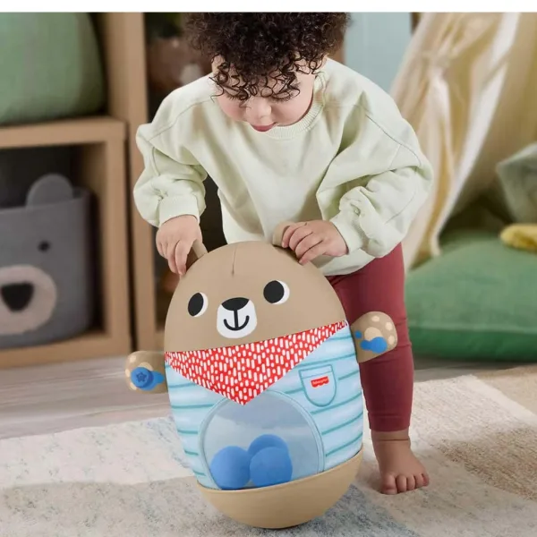 Fisher-Price: Ursuleț de ridicat pentru bebeluși - Mattel imaginea 2