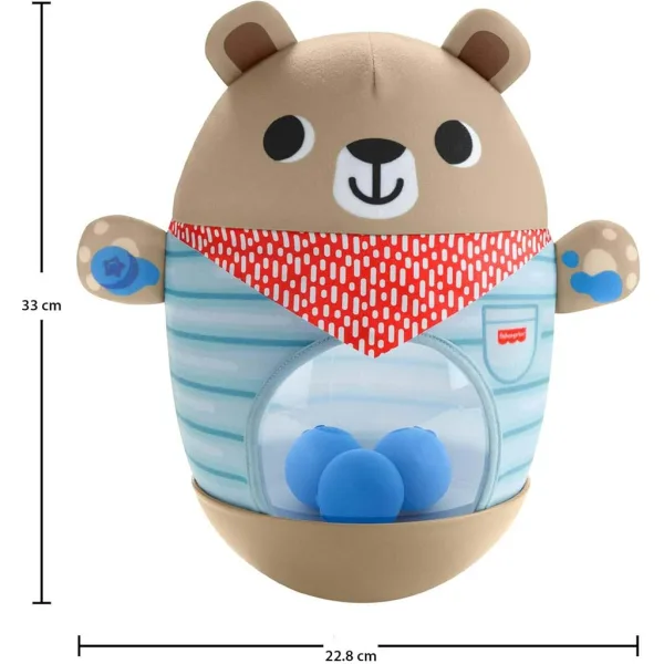 Fisher-Price: Ursuleț de ridicat pentru bebeluși - Mattel imaginea 4