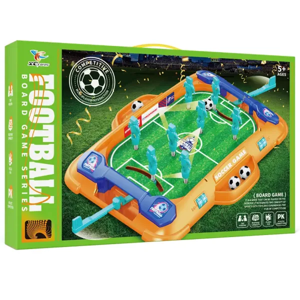 Football: Set de joc fotbal de masă cu arcuri 37x21cm imaginea 3