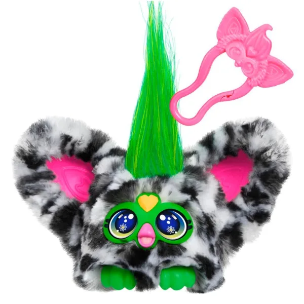 Furby: Figurină interactivă de pluș Furblets Moo-Boo - Hasbro imaginea 2