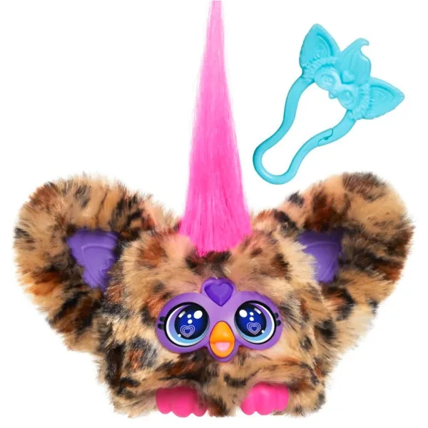Furby: Jucărie de pluș interactivă Furblets Chee-Chee - Hasbro imaginea 2