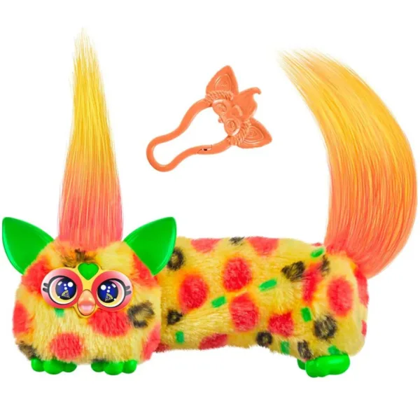 Furby: Jucărie interactivă de pluș DJ Furblets Pepp-Oh-Roni - Hasbro imaginea 2
