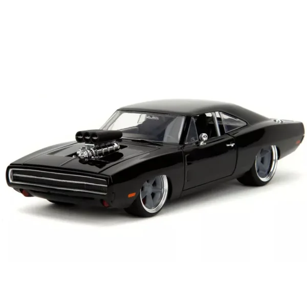 Furios și iute: model metalic de mașină 1/24 — 1970 Dodge Charger - Jada Toys imaginea 3