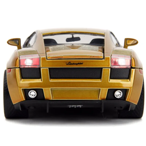 Furios și iute: Lamborghini Gallardo model de mașină din metal 1/24 - Jada Toys imaginea 3