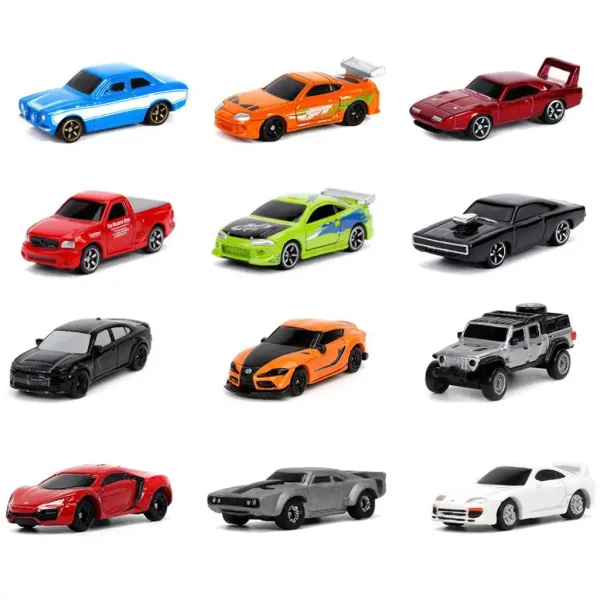 Furios și iute: Nano mașini surpriză 1buc - Simba Toys imaginea 2