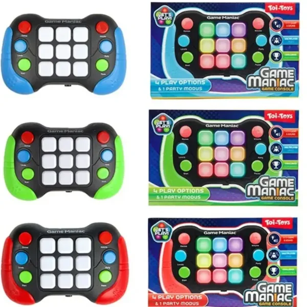 Game Maniac: consolă de jocuri electronice 4 în 1 imaginea 2